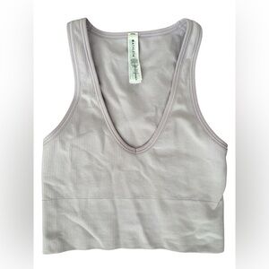 ATHLETA Purple Aurora Crop Rib Tank size xxs